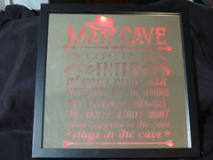 Lighted Shadowbox Mirror