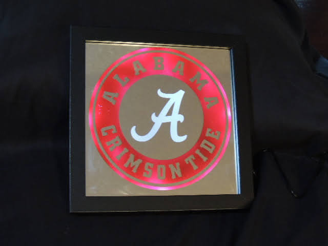 Lighted Shadowbox Mirror